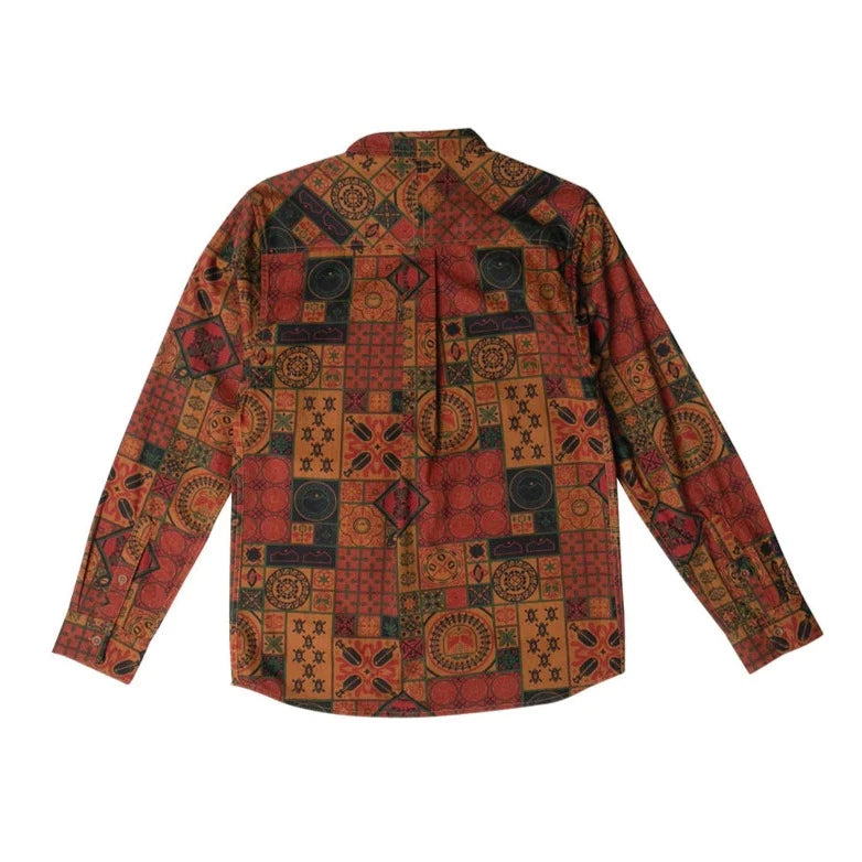Kavu Westerly Shirt - Dialed Tile