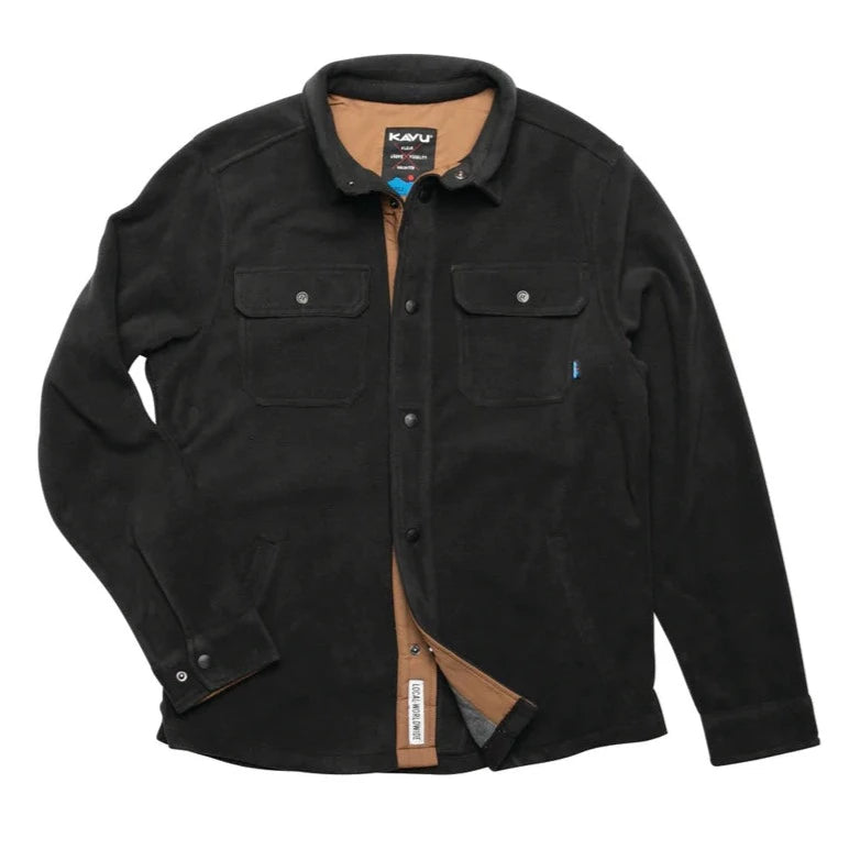 Kavu Oh Chute Shirt Jacket - Black