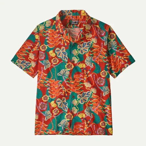 Patagonia Tidal Threads Camp Shirt - Tropiclimb / Hot Ember
