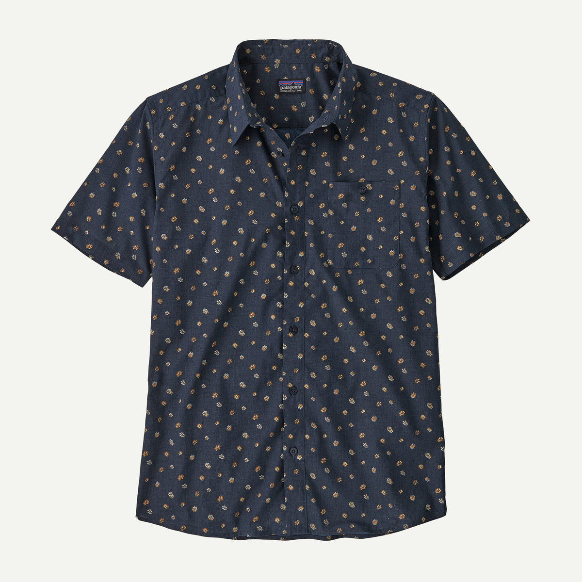 Patagonia Go to Shirt - Blossoms New Navy