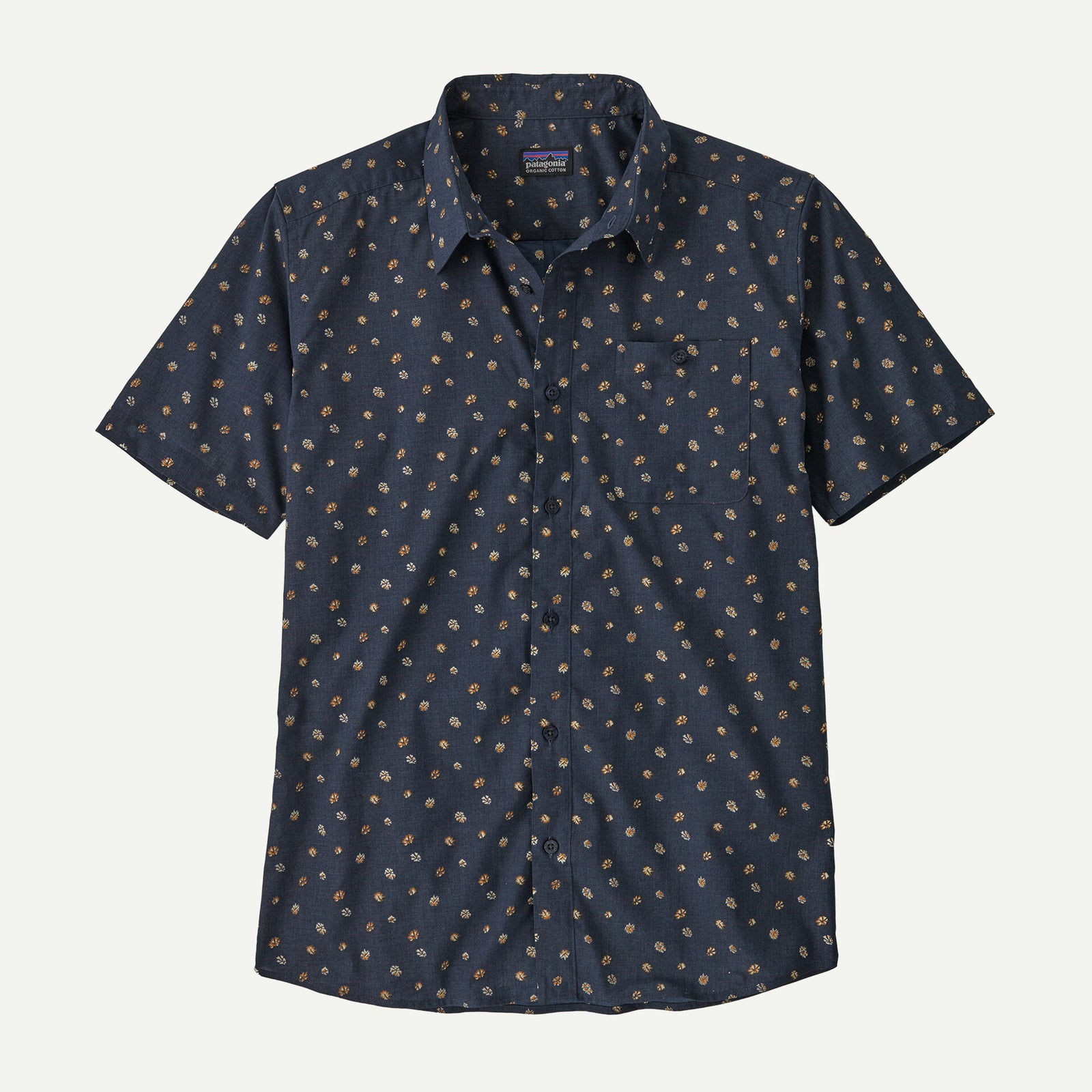 Patagonia Go to Shirt - Blossoms New Navy