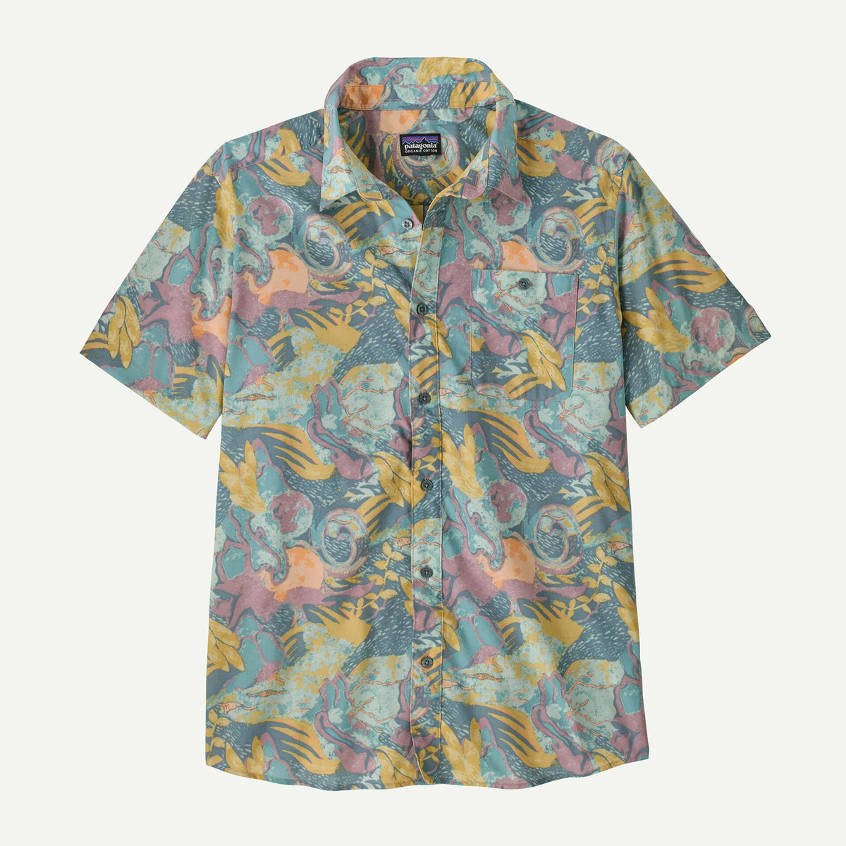 Patagonia Go to Shirt - Moon Tripper / Blue Sage