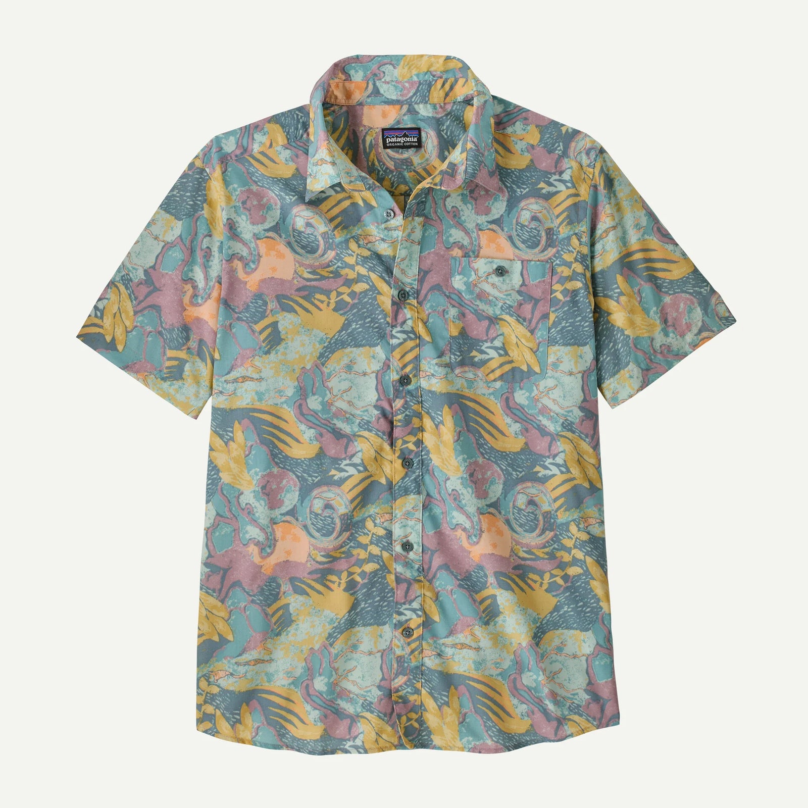 Patagonia Go to Shirt - Moon Tripper / Blue Sage