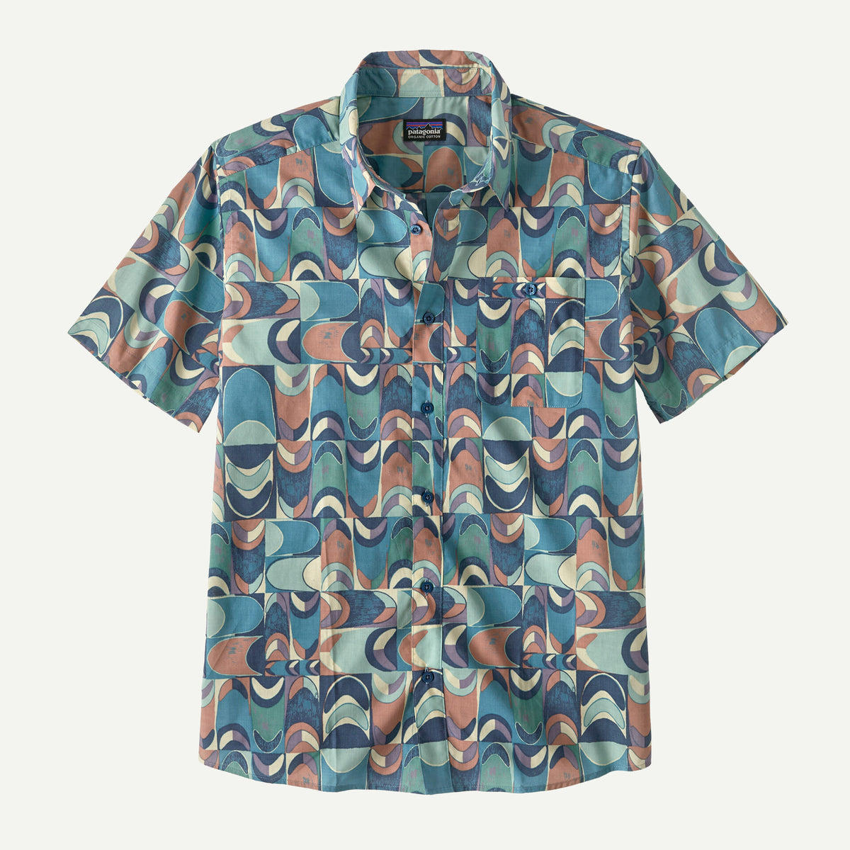 Patagonia Go to Shirt - Swallowtail Geo