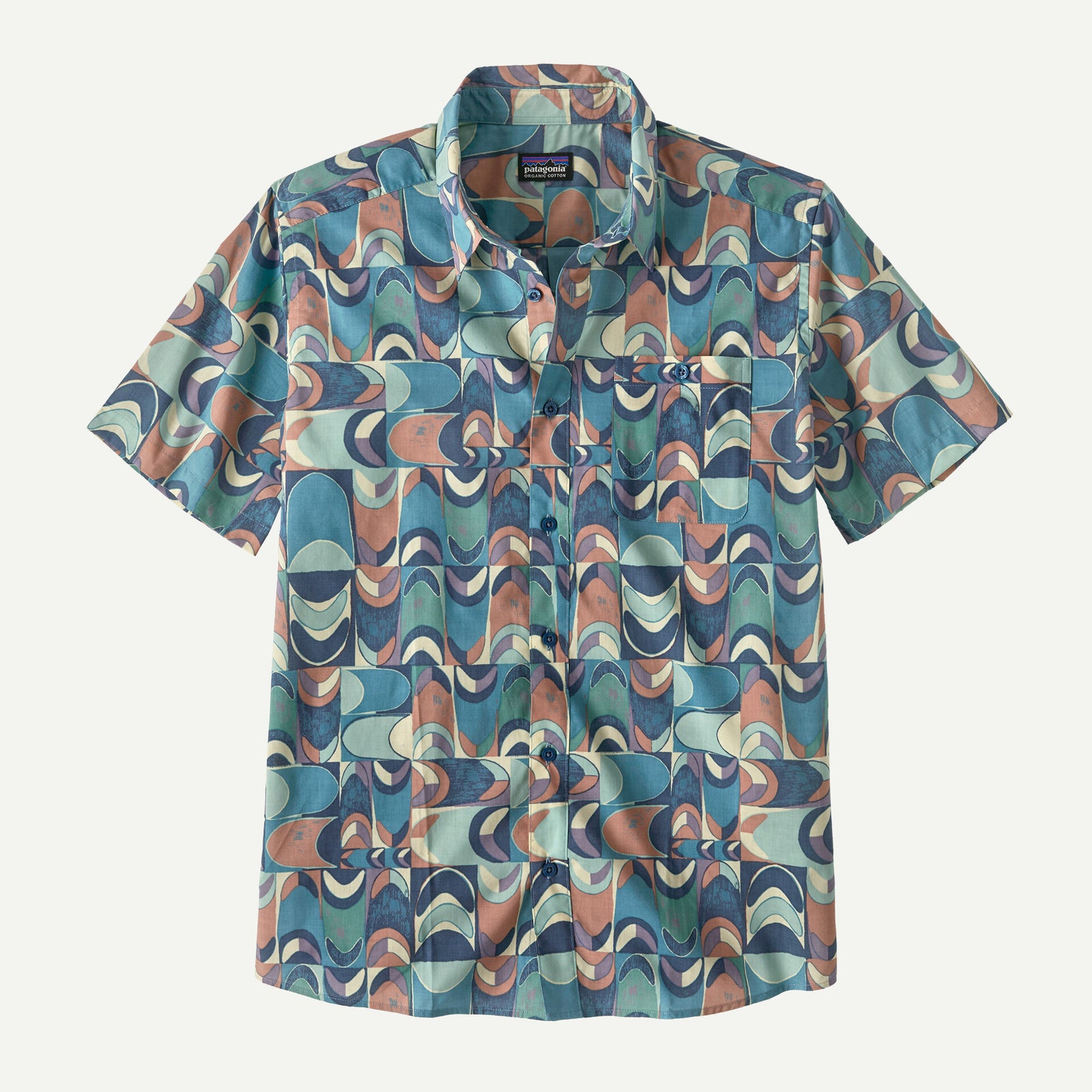 Patagonia Go to Shirt - Swallowtail Geo