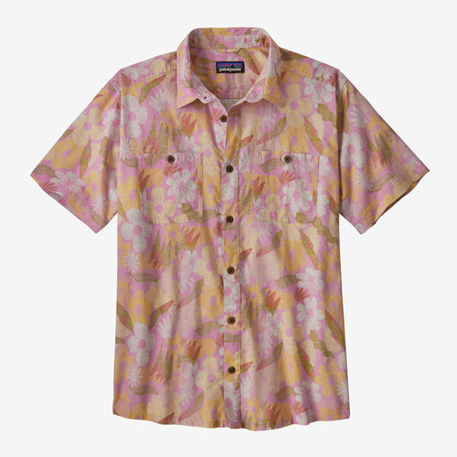 Patagonia Back Step Shirt - Channeling Spring / Milkweed Mauve