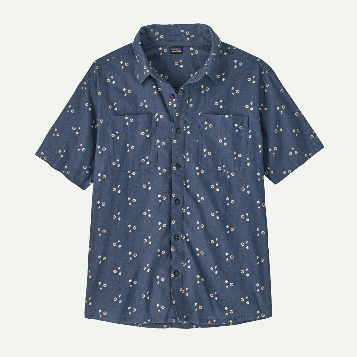 Patagonia Back Step Shirt - Bouquet / Dolomite Blue