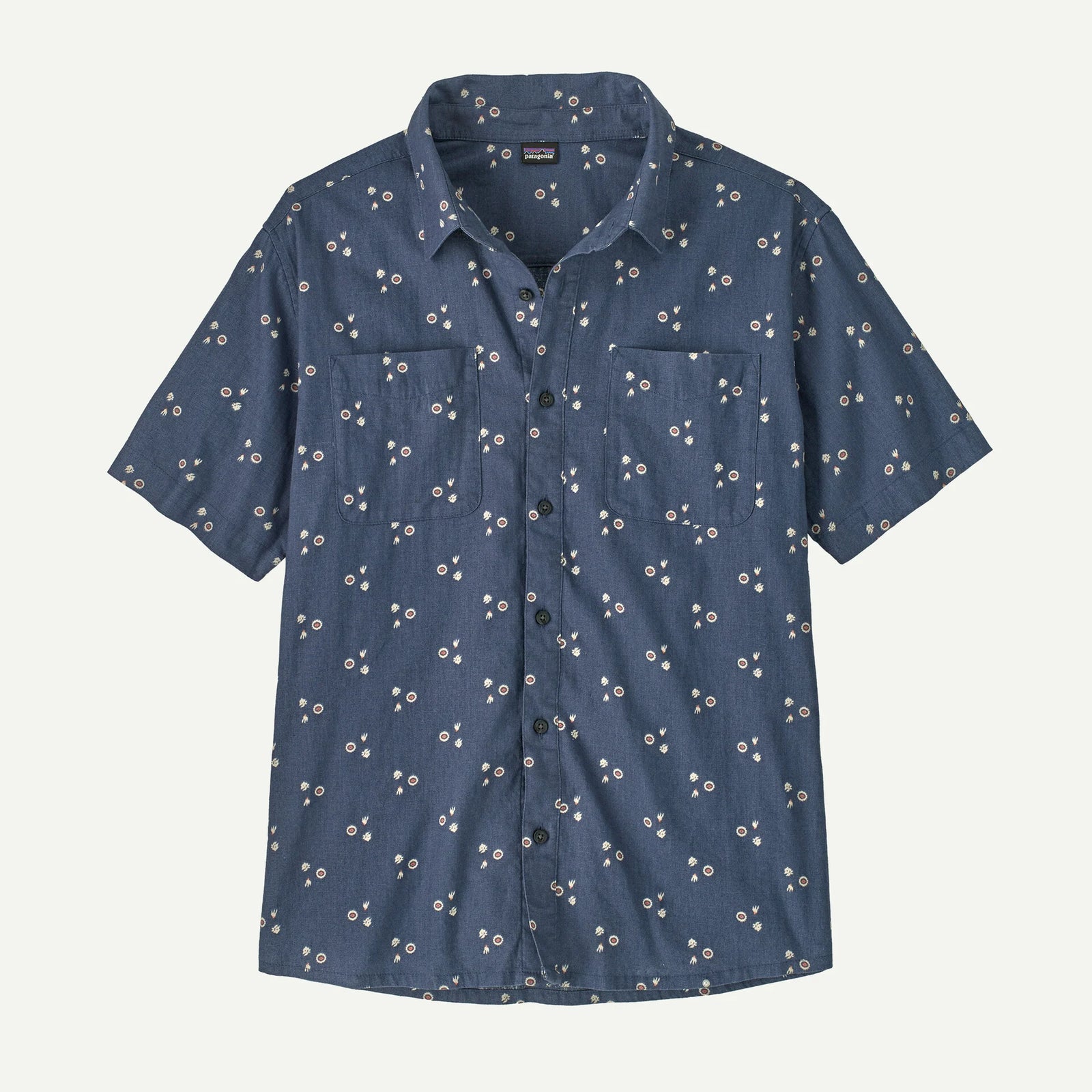Patagonia Back Step Shirt - Bouquet / Dolomite Blue