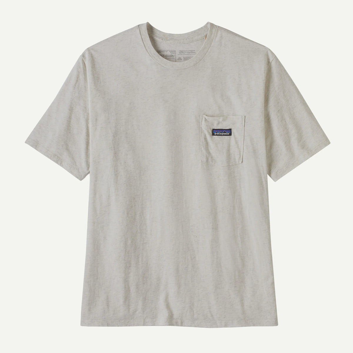 Patagonia Daily Pocket T-Shirt - Birch White