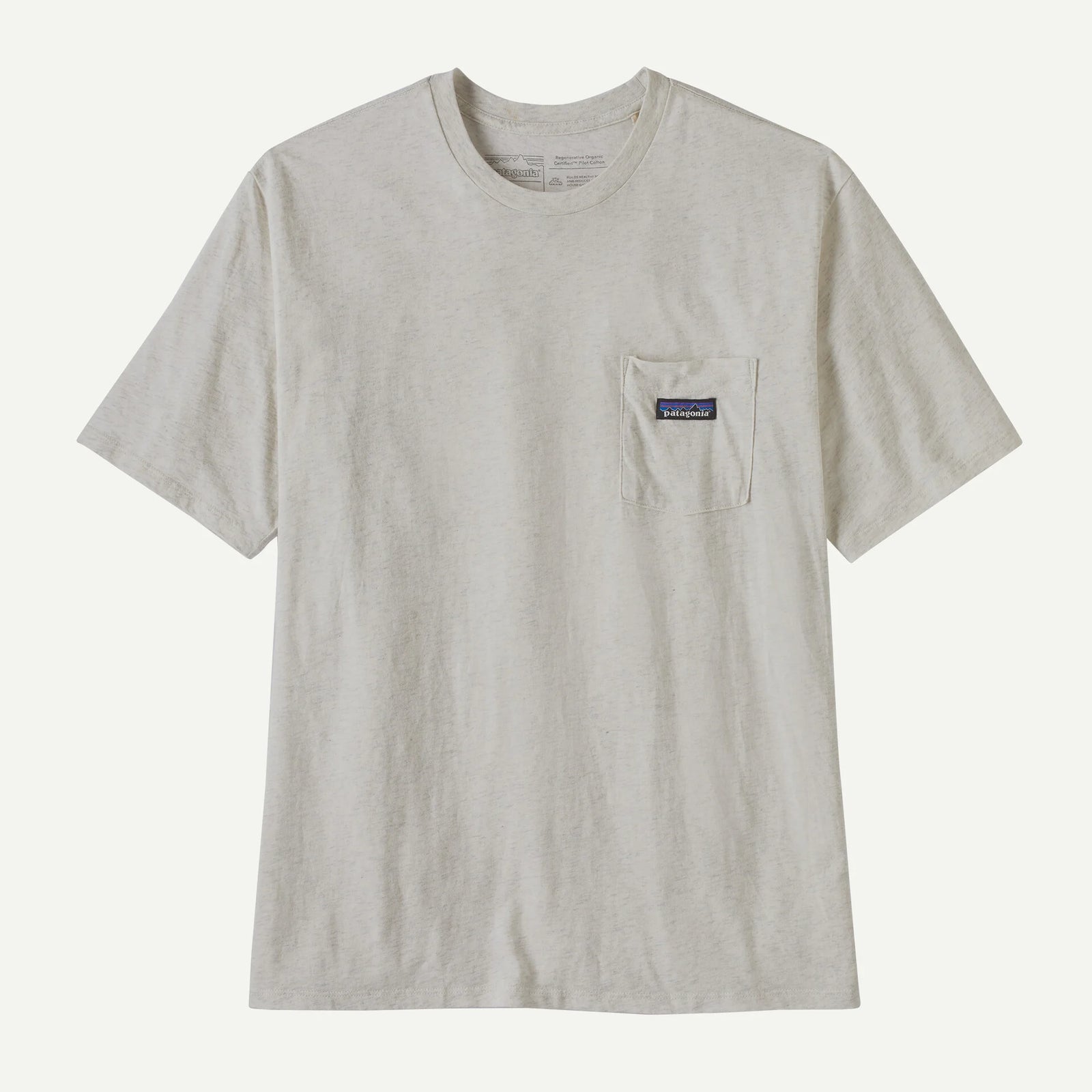 Patagonia Daily Pocket T-Shirt - Birch White