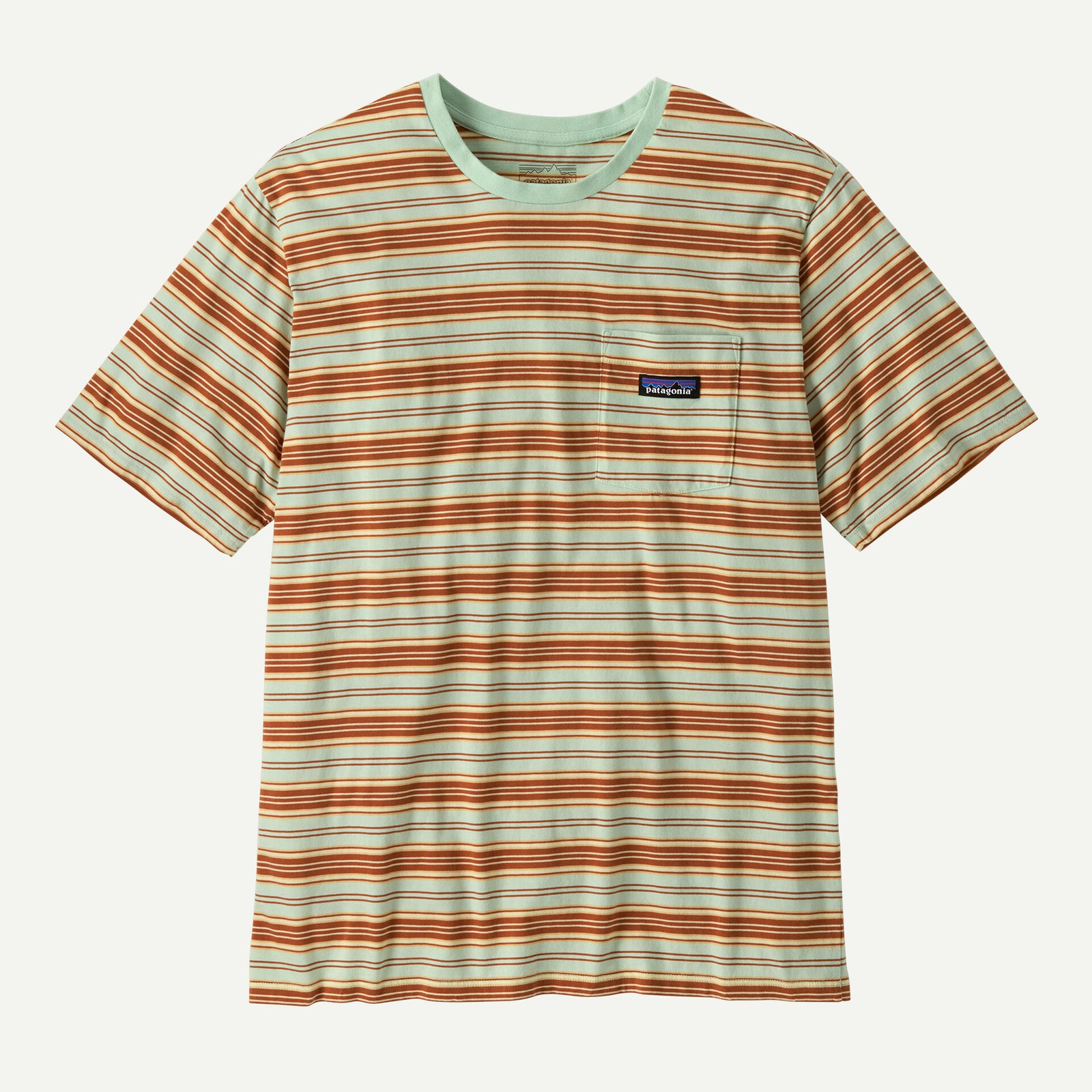 Patagonia Daily Pocket T-Shirt - Summer Camp / Rinsed Green