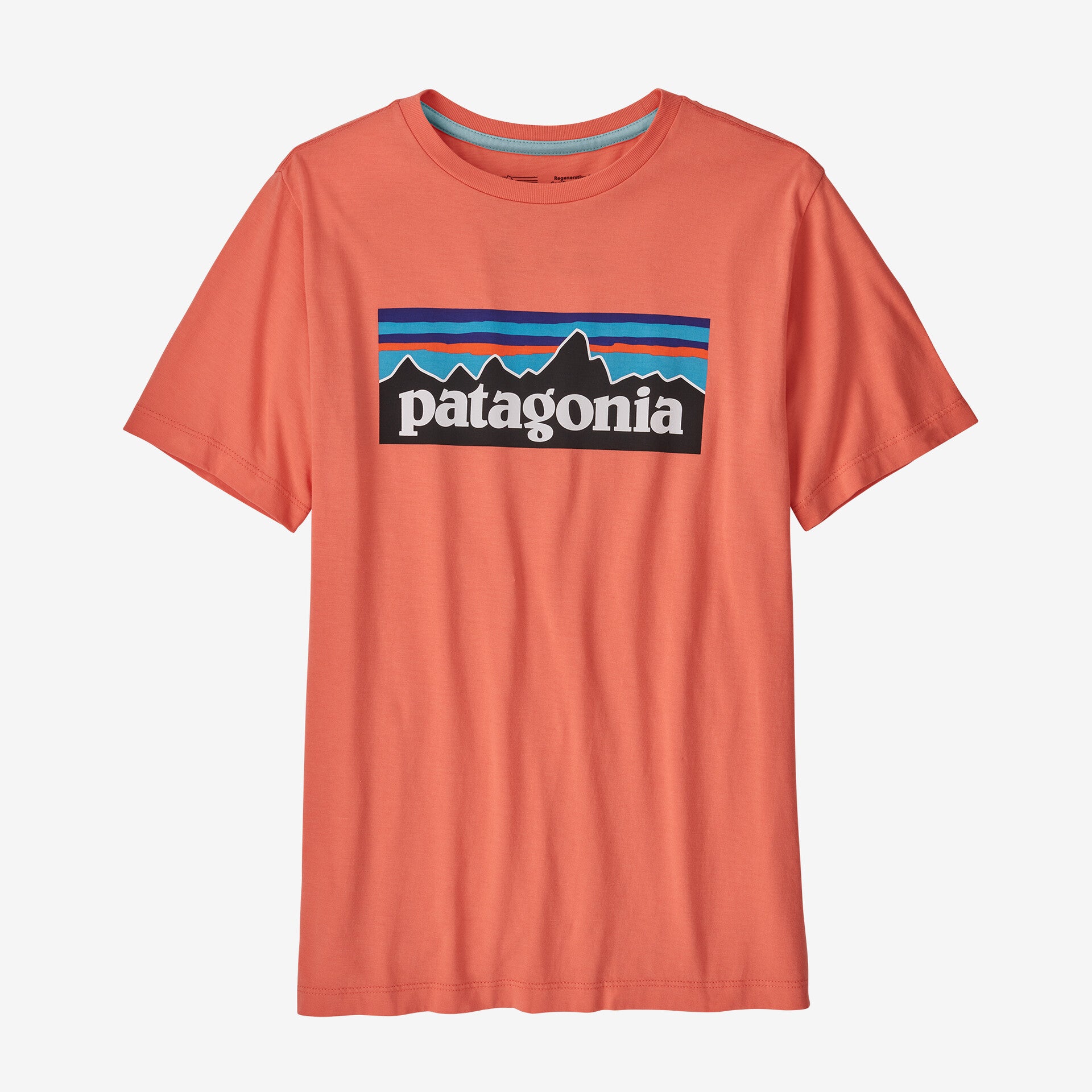 Patagonia B P-6 Logo T-Shirt - Coho Coral