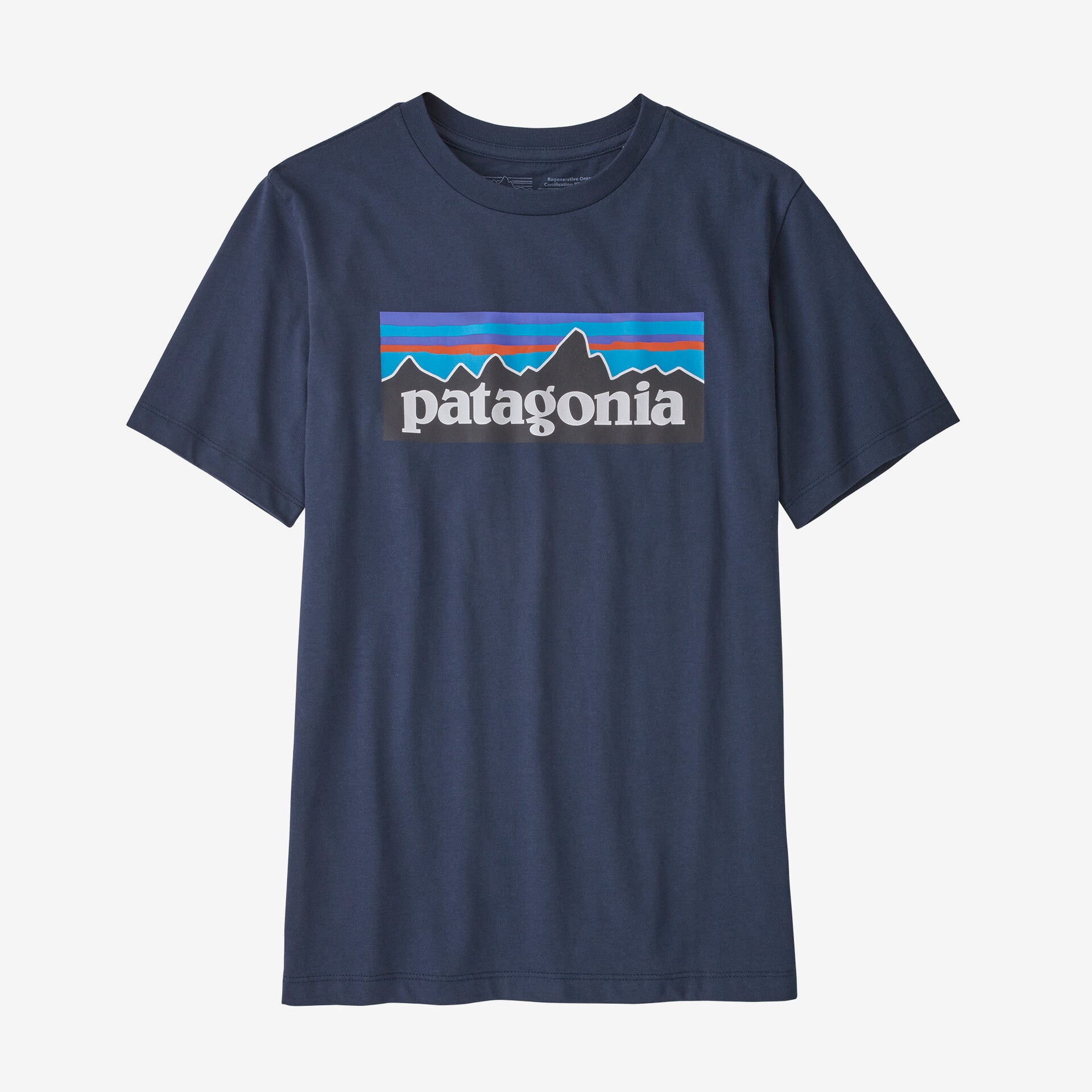 Patagonia B P-6 Logo T-Shirt - New Navy