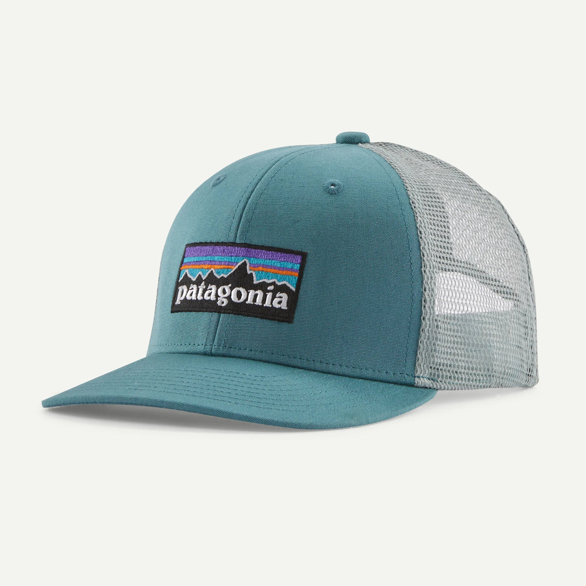 Patagonia K&#39;s Trucker - P-6 Logo / Wetland Blue