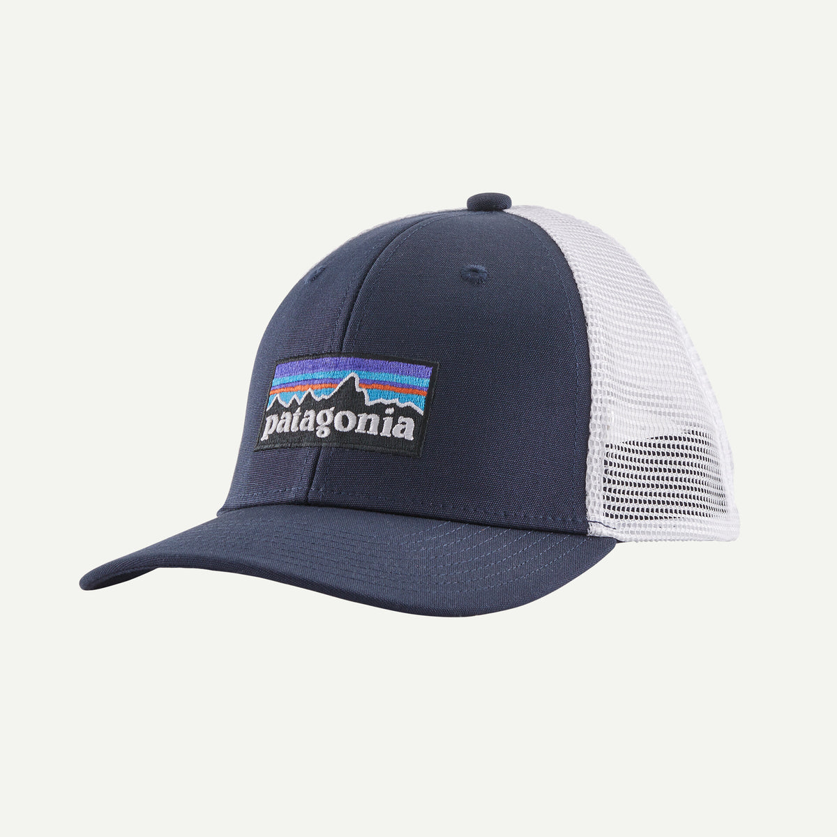Patagonia K&#39;s Trucker - P-6 Logo / Navy Blue