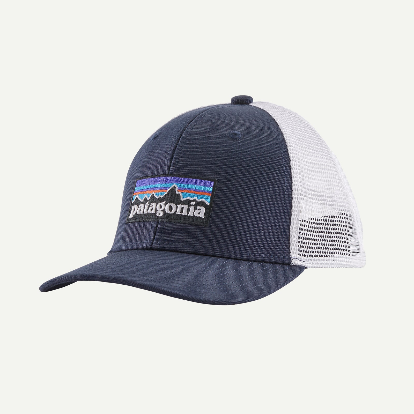 Patagonia K's Trucker - P-6 Logo / Navy Blue