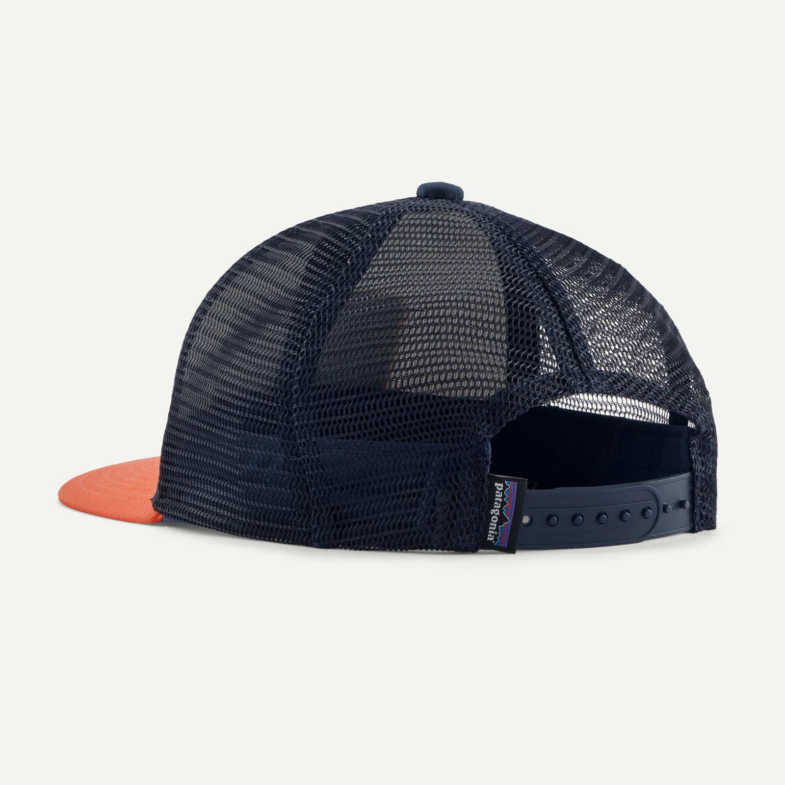 Patagonia K's Trucker Hat - Ridge Rise Stripe / Coho Coral