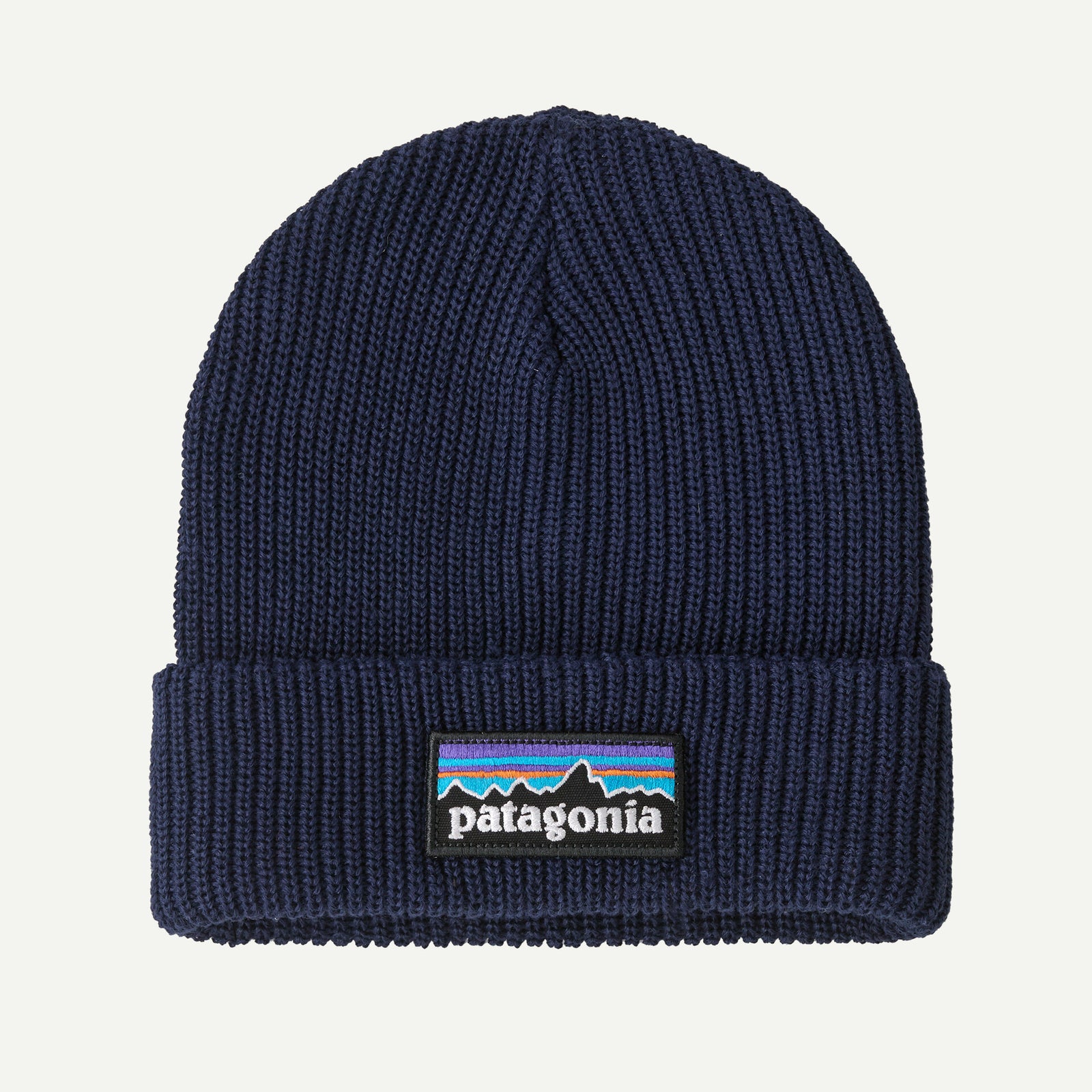 Patagonia K's Logo Beanie - P-6 Logo New Navy