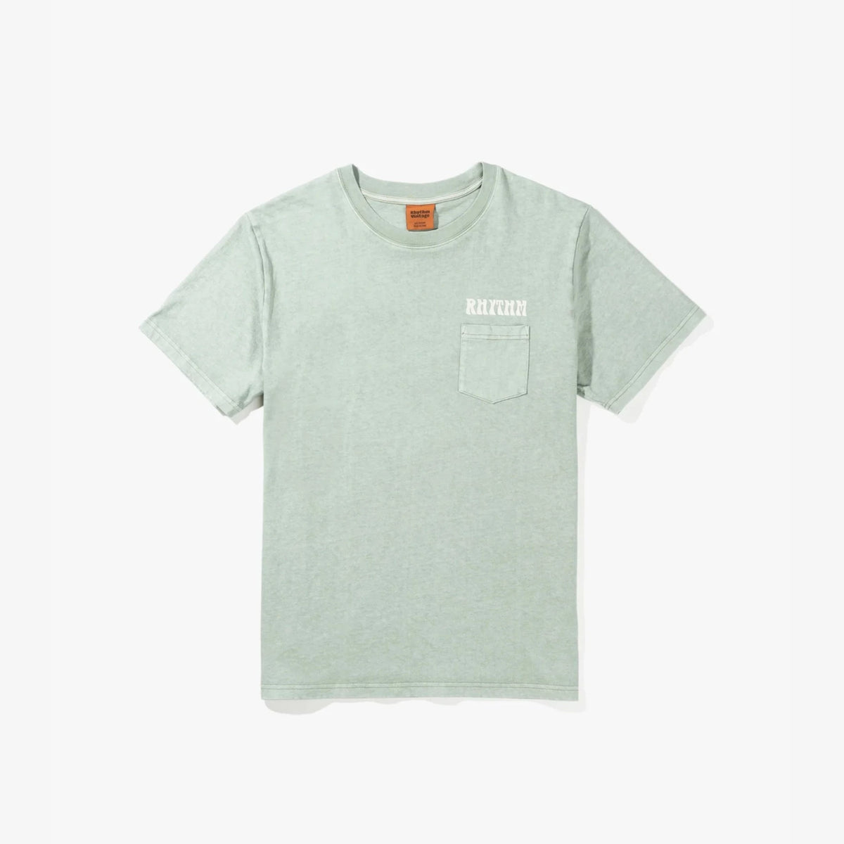 Rhythm Solstice Vintage Pocket T-Shirt - Seafoam