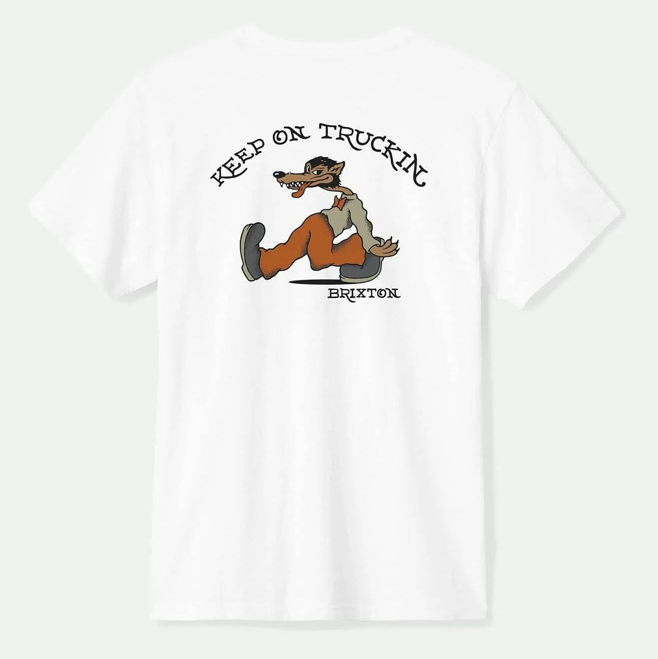 Brixton Stride T-shirt - White