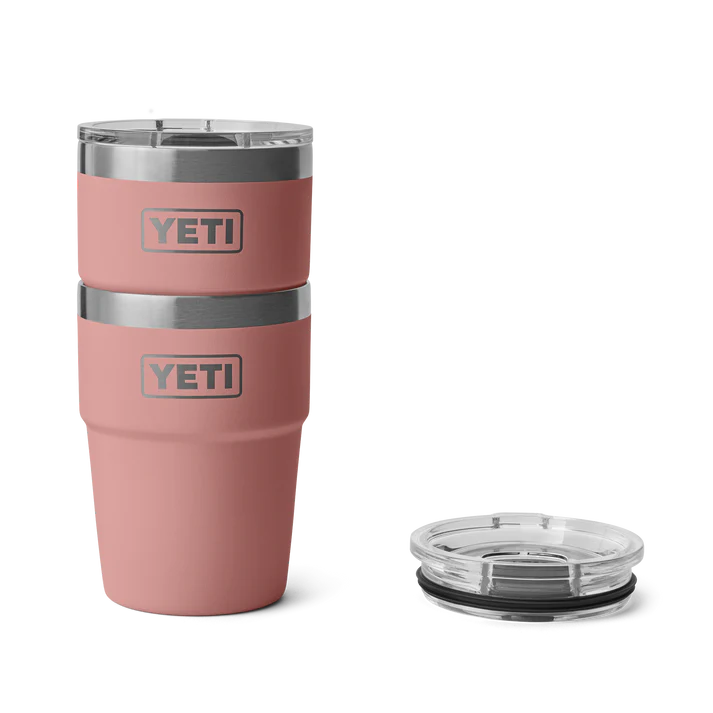 Yeti 16oz Stackable Cup - Sandstone Pink