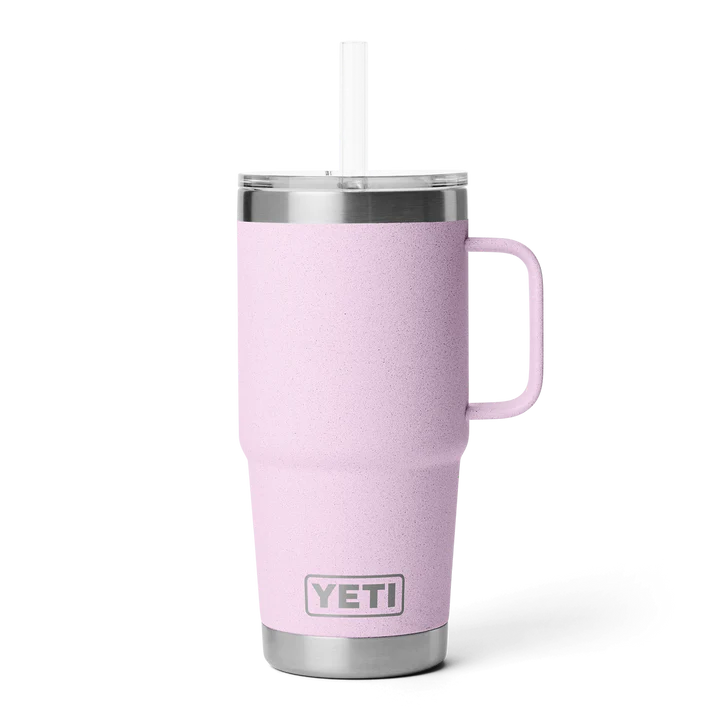 Yeti Rambler 25oz Straw Mug - Cherry Blossom