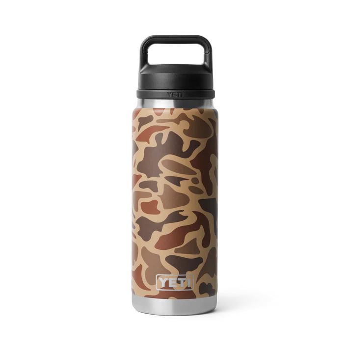 Yeti Rambler 26oz Chug Bottle - Wetlands Camo