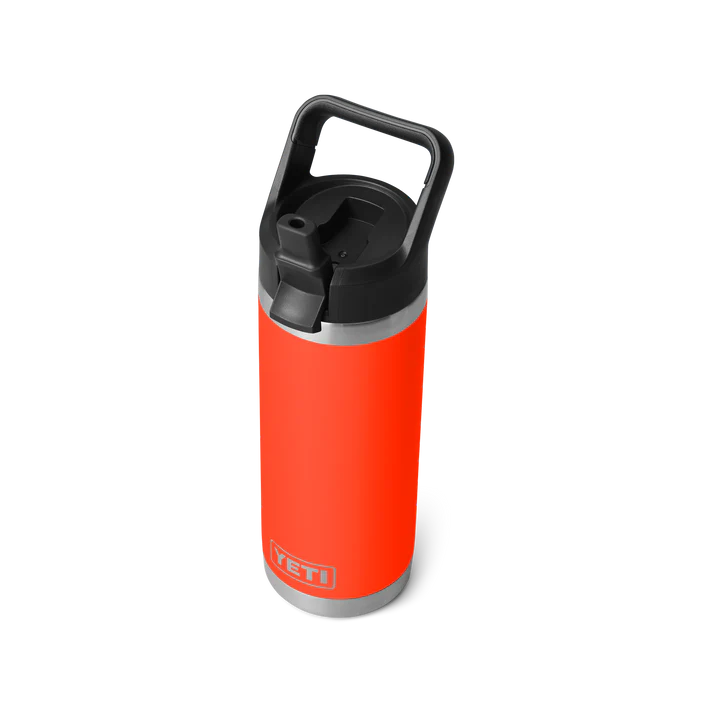 Yeti Rambler 18oz Colour Straw Bottle - Solar Flare