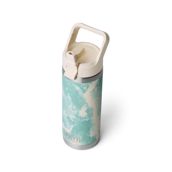 Yeti Rambler 18oz Colour Straw Bottle - Sea View