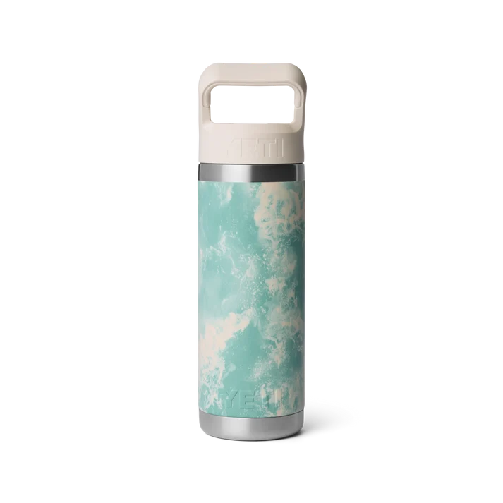 Yeti Rambler 18oz Colour Straw Bottle - Sea View