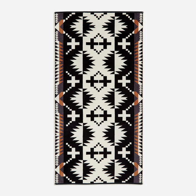 Pendleton 3 Piece Towel Set - Spider Rock Black / White