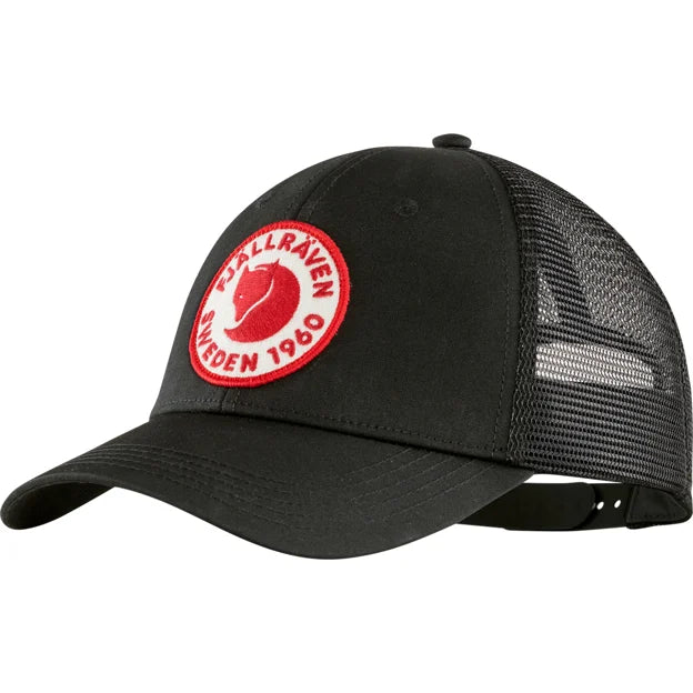 Fjallraven 1960 Logo Langtradarkeps - Black