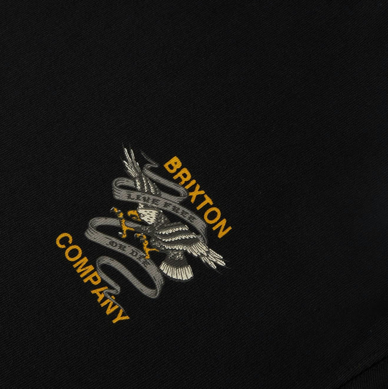 Brixton Live Free HW T-Shirt - Black