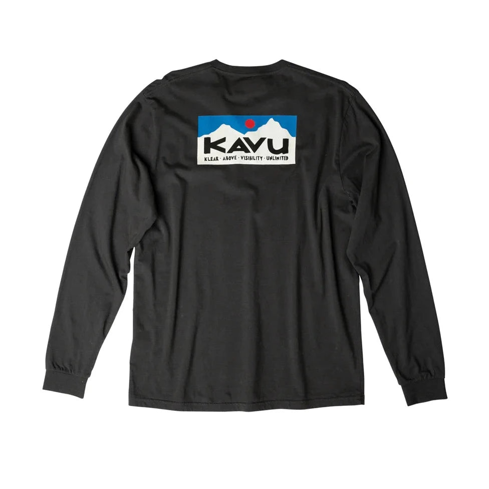 Kavu LS Etch T-Shirt - Black Licorice