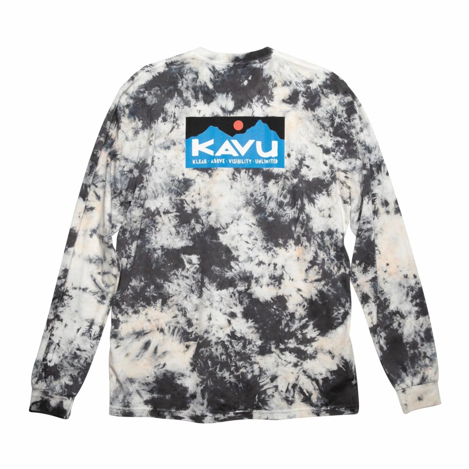 Kavu LS Etch T-Shirt - Obsidian Tie Dye
