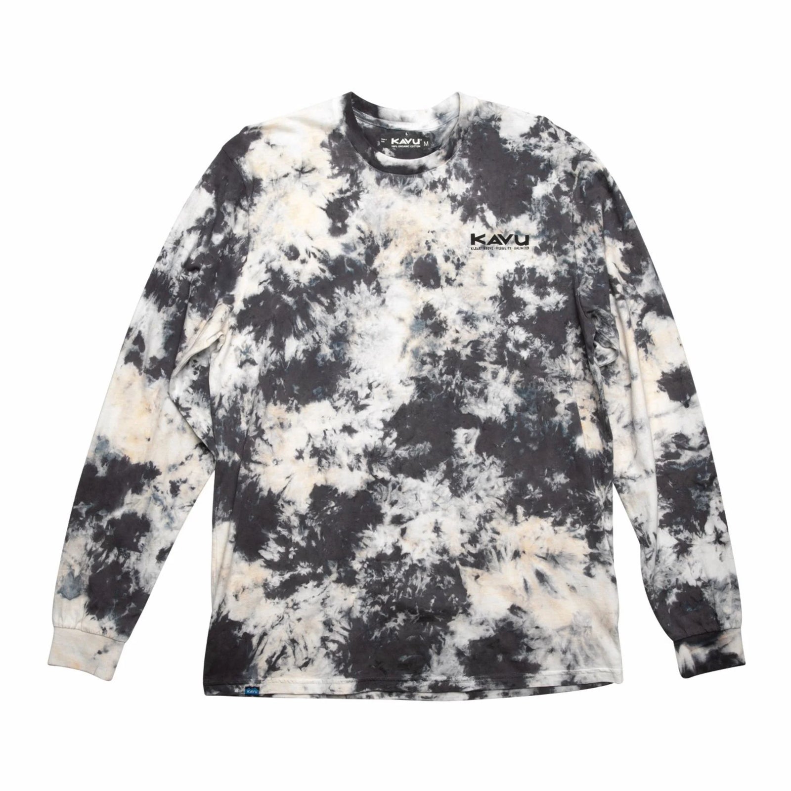 Kavu LS Etch T-Shirt - Obsidian Tie Dye