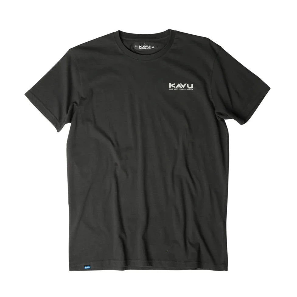 Kavu All The Fun T-Shirt - Black Licorice