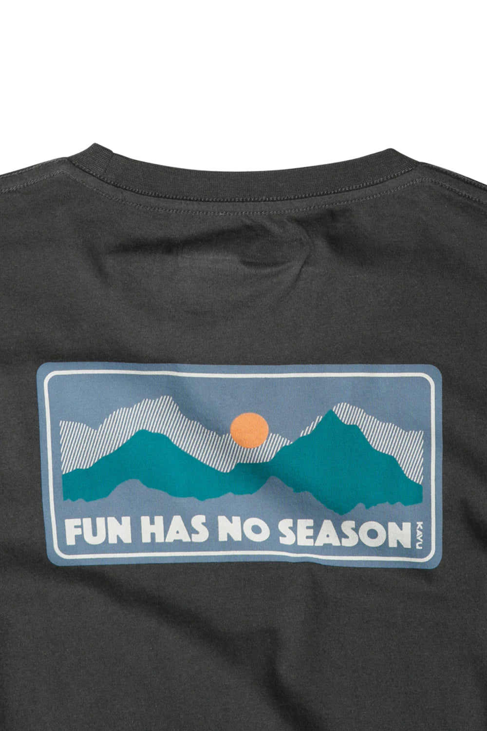 Kavu All The Fun T-Shirt - Black Licorice