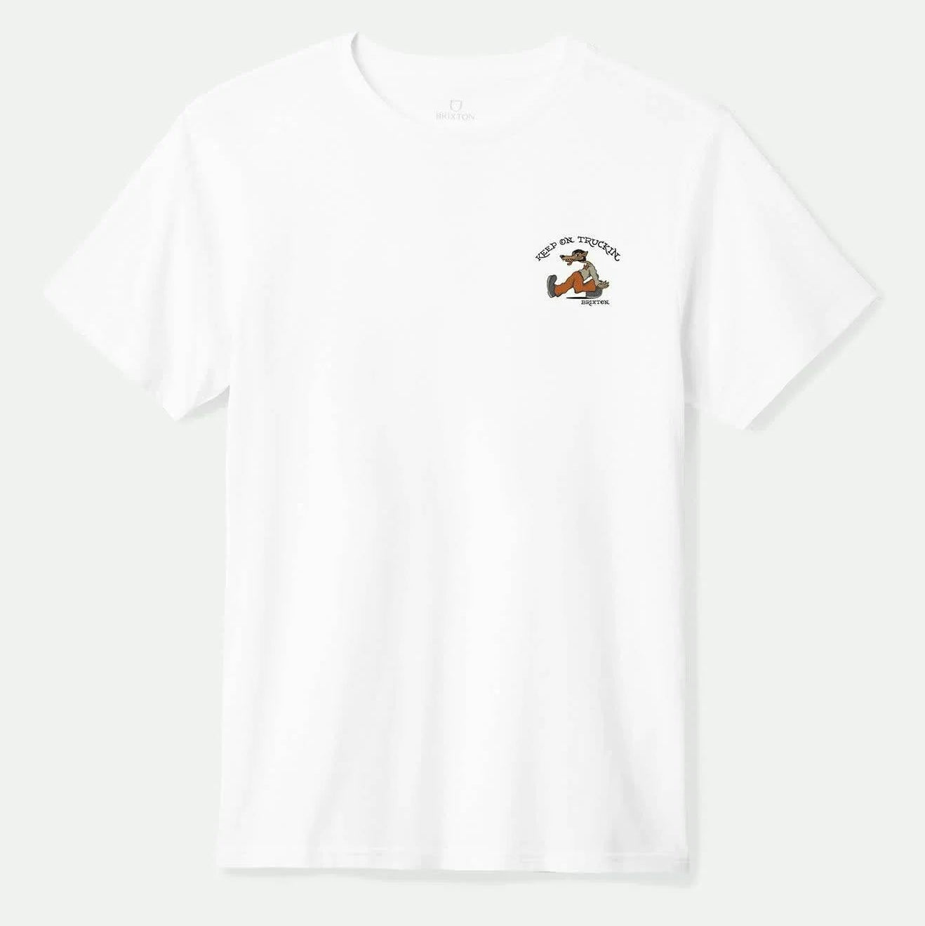 Brixton Stride T-shirt - White