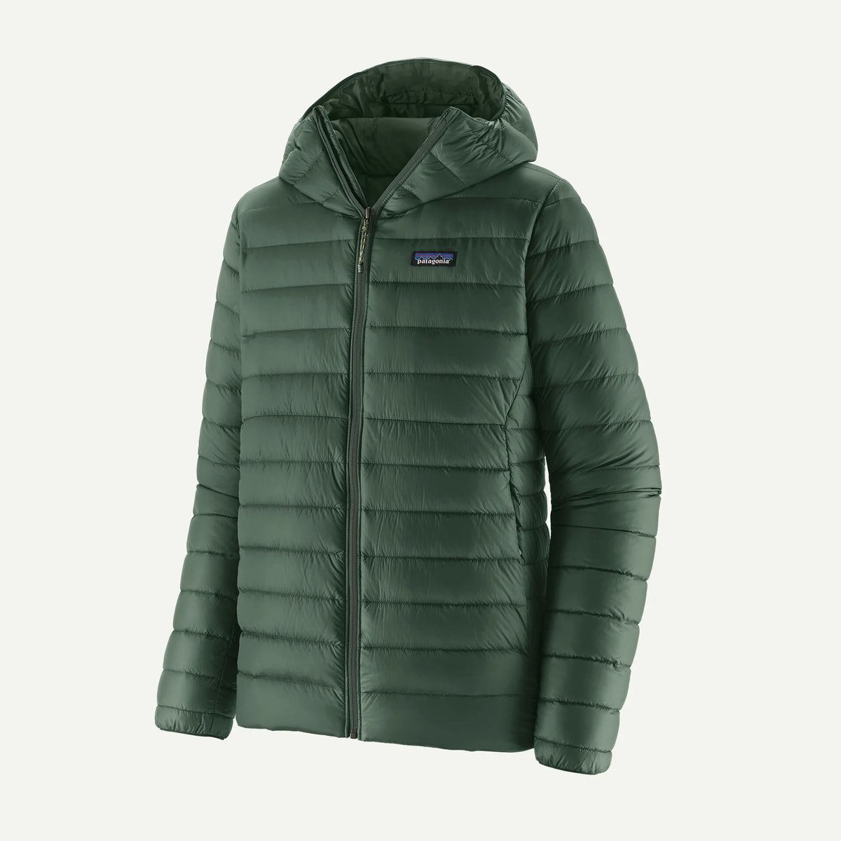 Patagonia Down Sweater Hoody - Treeline Green