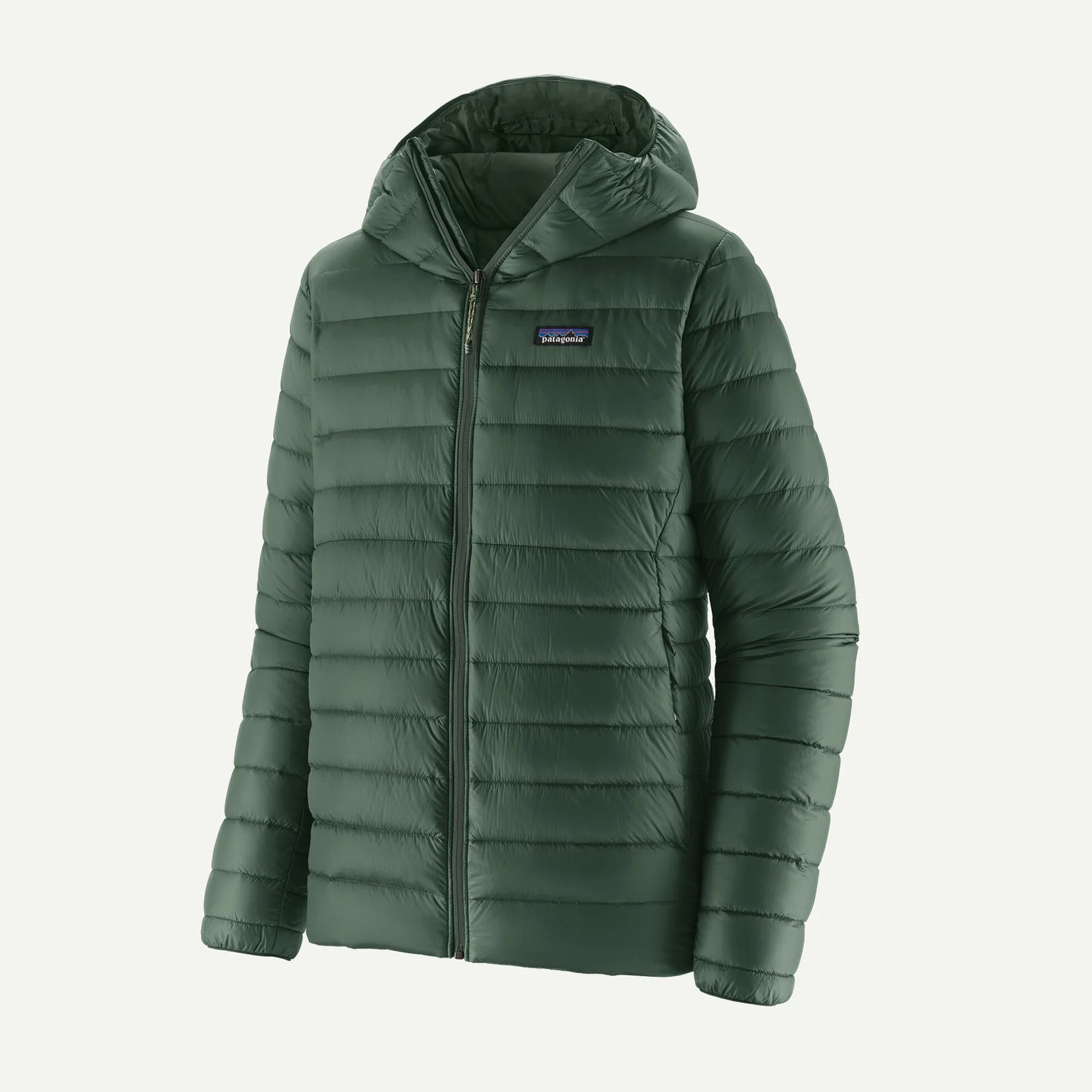 Patagonia Down Sweater Hoody - Treeline Green