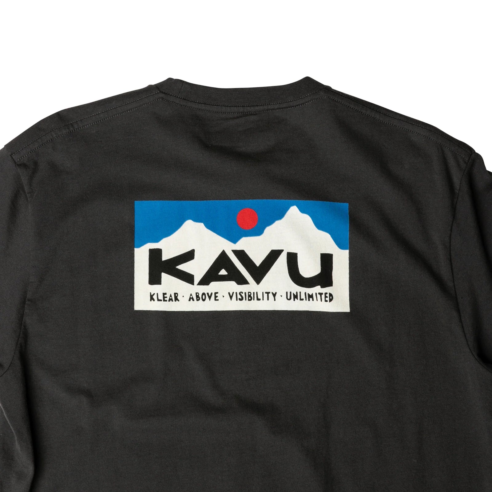 Kavu Klear Above Etch Art T-Shirt - Black Licorice