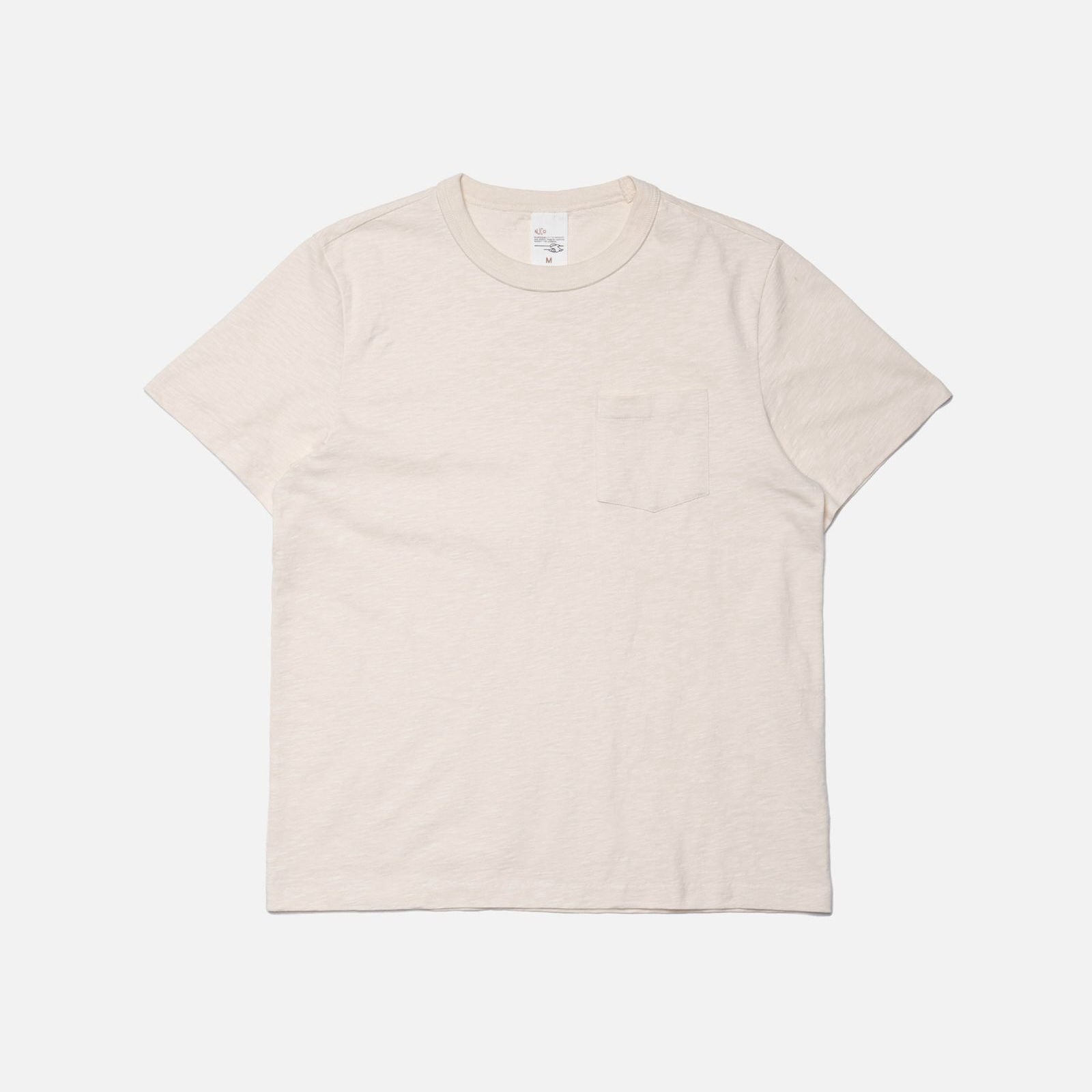 Nudie Roy Heavy Slub T-Shirt - Ecru
