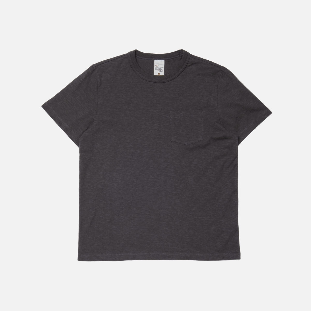 Nudie Roy Heavy Slub T-Shirt - Anthracite
