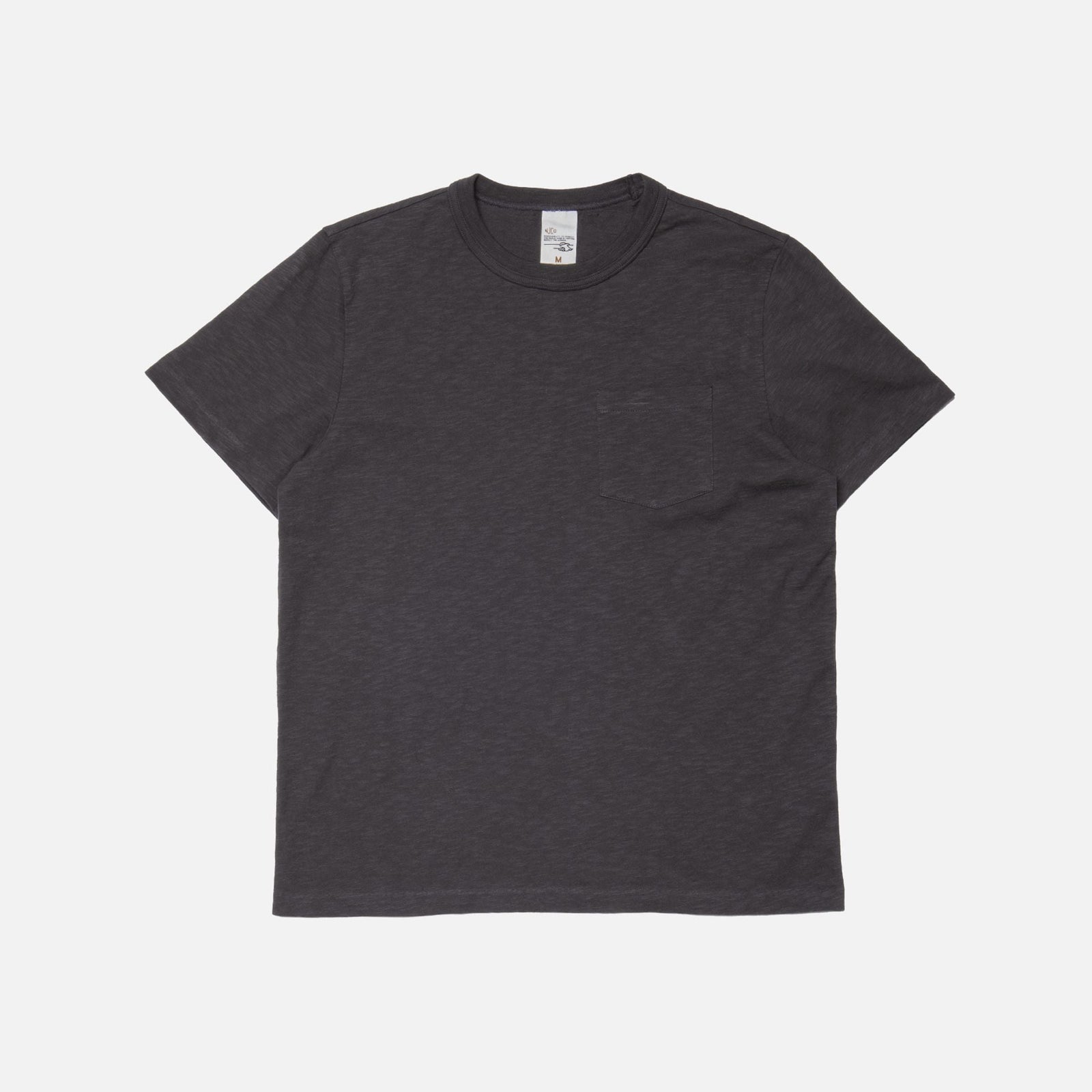 Nudie Roy Heavy Slub T-Shirt - Anthracite