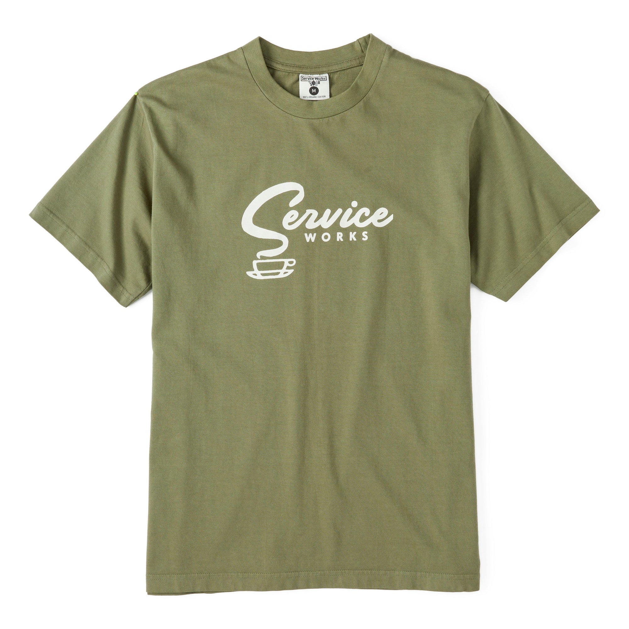 Service Works Espresso T-Shirt - Olive