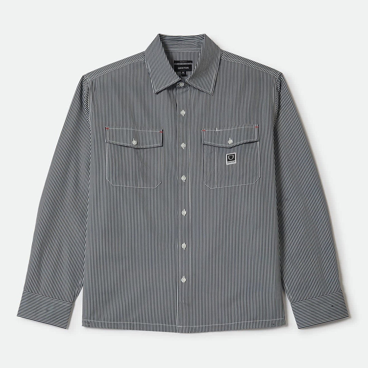 Brixton Journey LW Shirt - Navy / White