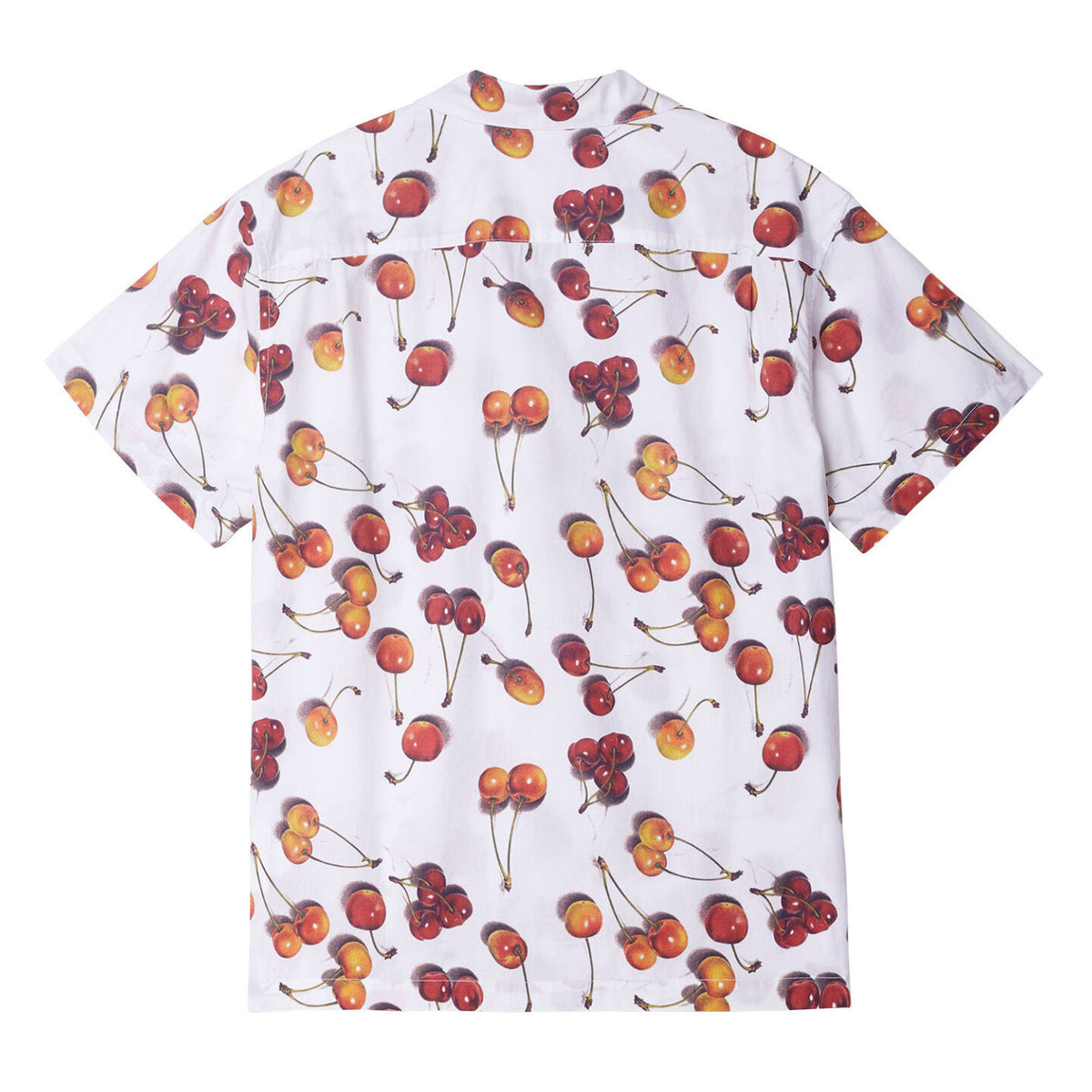 Obey Bombed Woven - White