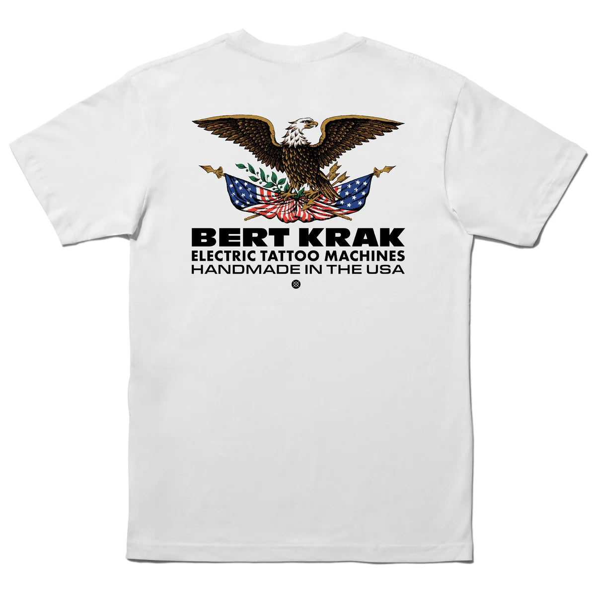 Stance Bert Krak Handmade T-Shirt - White