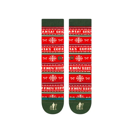 Stance I Know Him (Elf) - Red